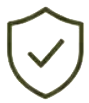 Reliable and insured icon